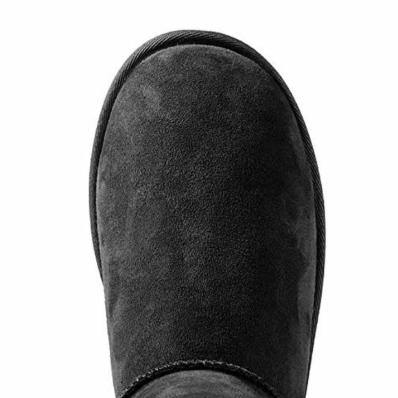 Costco Kirkland Shearling Sheepskin Boots Side Zip 7 Ugg Short - Picture 3 of 9